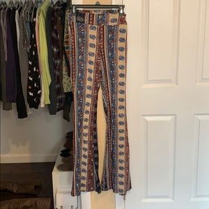 Stretchy flare leggings